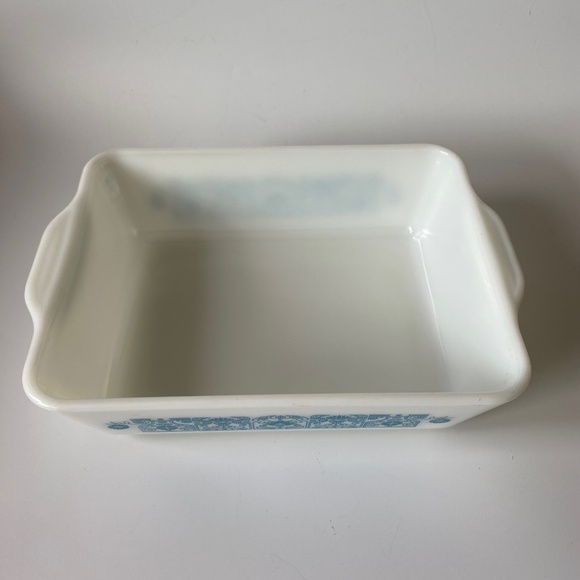 Pyrex Horizon Blue 1-1/2 Quart #503 Refrigerator Dish 1963 Vintage - Picture 5 of 6